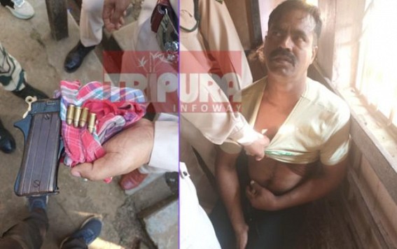 Arms Seized from in Tripura : Two Arrested Arms Seized from in Tripura : Two Arrested